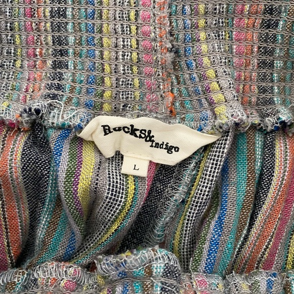 Rocks & Indigo | Multicolored Linen-blend Pant - Picture 2 of 6